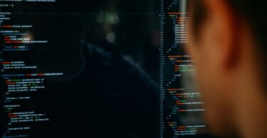 Singer with microphone on stage